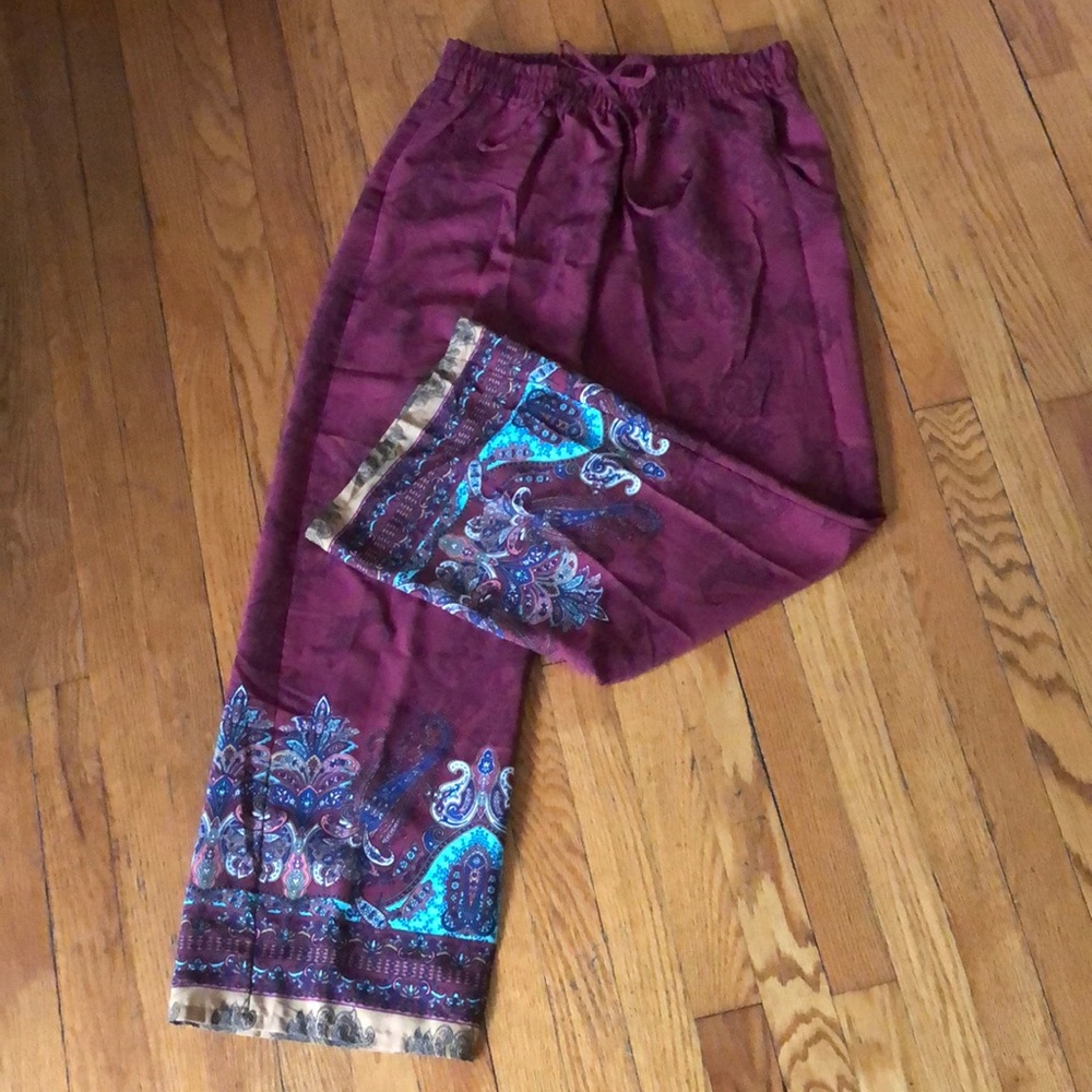 Be Bop Printed Wide Leg Pants